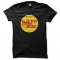Shirt Electro House Music noir pour homme et femme