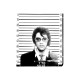 Shirt Elvis Presley under arrest blanc pour homme et femme