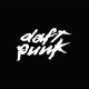 Shirt Daft Punk classique blanc/noir pour homme et femme