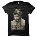 Shirt Serpico Al Pacino noir pour homme et femme
