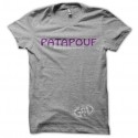 Tee-shirt Groland Patapouf Spirit of Mayonnaise Made in GRD gris pour homme et femme