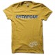 Tee-shirt Groland Patapouf Spirit of Mayonnaise Made in GRD jaune pour homme et femme