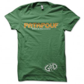 Tee-shirt Groland Patapouf Spirit of Mayonnaise Made in GRD vert pour homme et femme