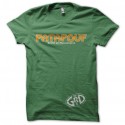 Tee-shirt Groland Patapouf Spirit of Mayonnaise Made in GRD vert pour homme et femme