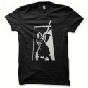 Shirt Leatherface artwork Massacre à la tronçonneuse noir pour homme et femme
