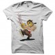 Shirt Massacre à la tronçonneuse Leatherface cartoon blanc pour homme et femme