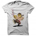 Shirt Massacre à la tronçonneuse Leatherface cartoon blanc pour homme et femme