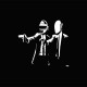Shirt Daft Punk parodie robots blanc/noir pour homme et femme