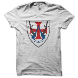 Shirt Assassin's Creed Templier fan art blanc pour homme et femme