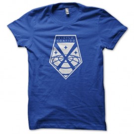 Shirt Xcom Vigilo Confido bleu pour homme et femme
