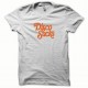 Shirt Disco Sucks orange/blanc pour homme et femme