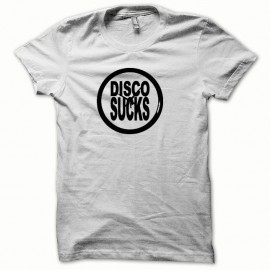 Shirt Disco Sucks noir/blanc pour homme et femme