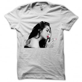 Shirt rock trash blanc pour homme et femme