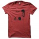 Shirt Manga noir/rouge pour homme et femme