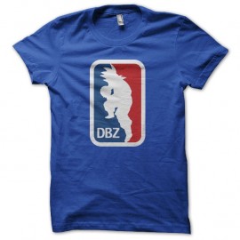 Shirt DBZ parodie NBA bleu pour homme et femme