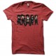 Shirt Manga parodie Reservoir Dogs rouge pour homme et femme