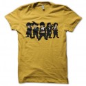Shirt Manga parodie Reservoir Dogs jaune pour homme et femme