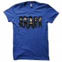 Shirt Manga parodie Reservoir Dogs bleu pour homme et femme