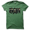 Shirt Manga parodie Reservoir Dogs vert pour homme et femme