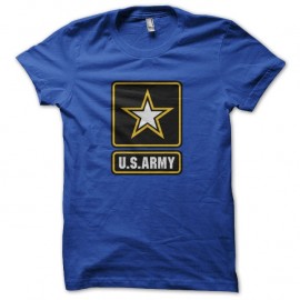 Shirt US Army bleu pour homme et femme