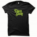 Shirt Disco Sucks vert/noir pour homme et femme