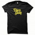 Shirt Disco Sucks jaune/noir pour homme et femme