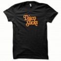 Shirt Disco Sucks orange/noir pour homme et femme