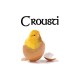 Shirt Crousti Poulet blanc pour homme et femme