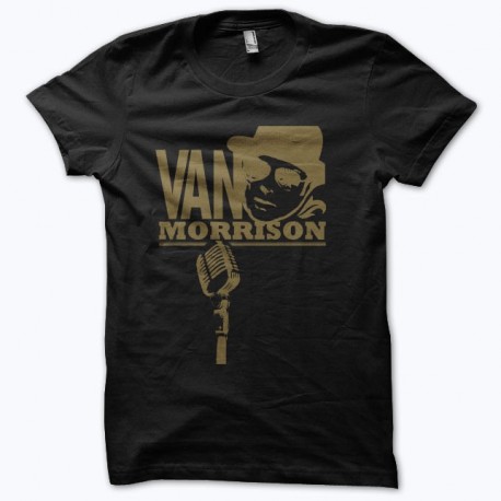 Shirt Van Morrison fan art noir pour homme et femme
