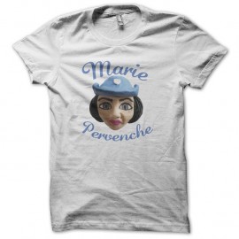 Shirt Marie Pervenche blanc pour homme et femme