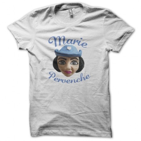 Shirt Marie Pervenche blanc pour homme et femme