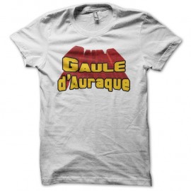 Shirt Goldorak parodie Gaule d'Auraque blanc pour homme et femme