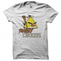 Shirt The Croods parodie Angry Birds blanc pour homme et femme