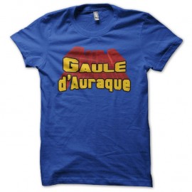 Shirt Goldorak parodie Gaule d'Auraque bleu pour homme et femme