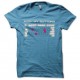 Shirt Push My Buttons turquoise pour homme et femme