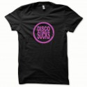 Shirt Disco Sucks rose/noir pour homme et femme