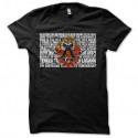 Shirt gurren lagann noir pour homme et femme