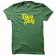 Shirt Disco Sucks jaune/vert bouteille pour homme et femme