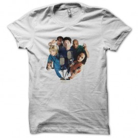 Shirt Scrubs fan art blanc pour homme et femme