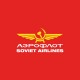 Shirt Soviet Airlines rouge pour homme et femme